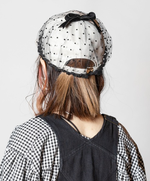 CA4LA(カシラ)の「CF REMOVAL(キャップ・レディース・ホワイト/ブラック・ONESIZE)」の8枚目の写真