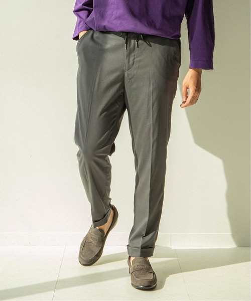 EDIFICE（エディフィス）の「TR イージーパンツ（その他パンツ・メンズ・ブラック/チャコールグレー/ベージュ/ネイビー/エメラルドブルー・SMALL/MEDIUM/LARGE/X-LARGE）」の3枚目の写真