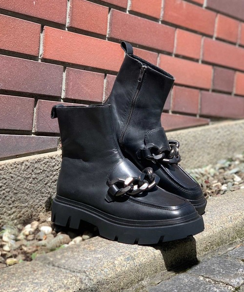 ASH（アッシュ）の「【URBAN CHAIN】チェーンブーツ（ブーツ・レディース・ブラック・35/36/38/37/39）」の7枚目の写真