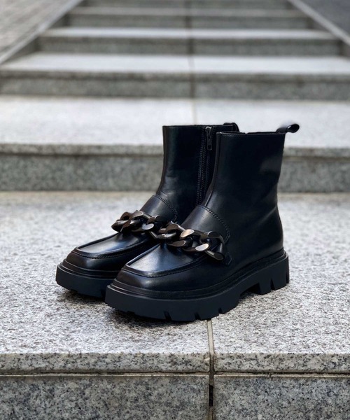 ASH（アッシュ）の「【URBAN CHAIN】チェーンブーツ（ブーツ・レディース・ブラック・35/36/38/37/39）」の9枚目の写真