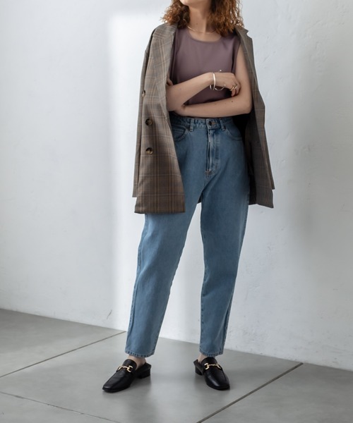 mystic(ミスティック)の「ダブルテーラージャケット(テーラードジャケット・レディース・ベージュ/ブラウン/オリーブ・FREE)」の6枚目の写真