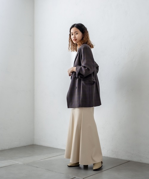 mystic(ミスティック)の「ダブルテーラージャケット(テーラードジャケット・レディース・ベージュ/ブラウン/オリーブ・FREE)」の16枚目の写真