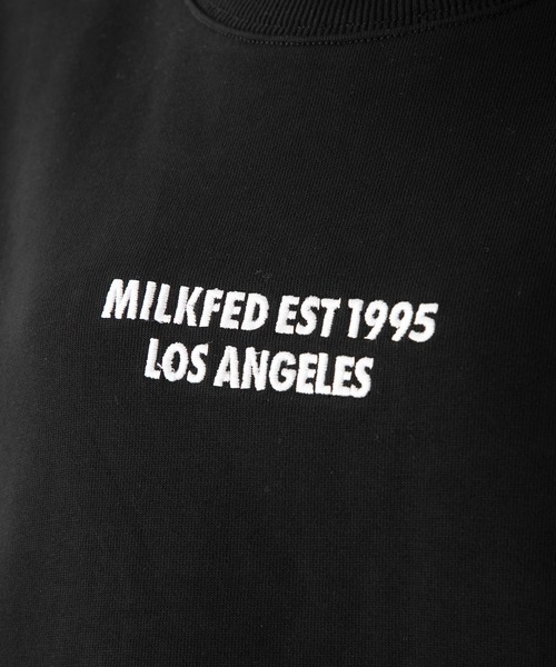 MILKFED.(ミルクフェド)の「MINI EMBROIDERED SWEAT DRESS(ワンピース・レディース・ベージュ/オフホワイト/ブラック/ライトグリーン・ONE SIZE)」の10枚目の写真