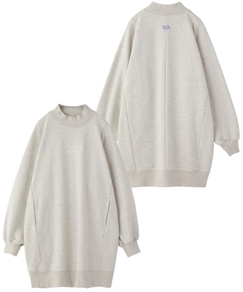 MILKFED.(ミルクフェド)の「MINI EMBROIDERED SWEAT DRESS(ワンピース・レディース・ベージュ/オフホワイト/ブラック/ライトグリーン・ONE SIZE)」の17枚目の写真