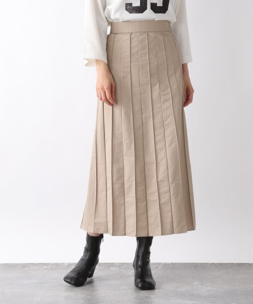 JEANASIS(ジーナシス)の「コットンナイロンピンタックプリーツスカート/237807(スカート・レディース・ベージュ/カーキ・SMALL/MEDIUM)」の21枚目の写真