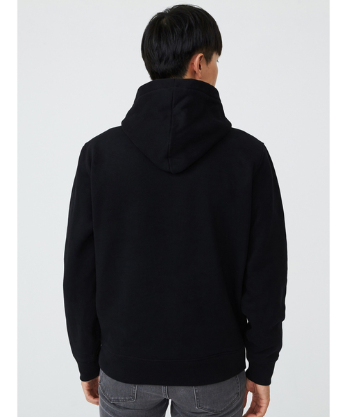 GAP（ギャップ）の「GAPロゴ カーボナイズドフリース オーバーパーカー（パーカー・メンズ・ブラック/ネイビー/グレー/ホワイト系その他・S/M/L/XS/XXS/XL）」の12枚目の写真