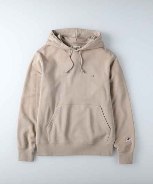 Champion(チャンピオン)の「【Champion】ムジパーカースウェット(スウェット・メンズ・ベージュ/パープル/ホワイト/グレー/ブラック/ロイヤルブルー/グリーン/オレンジ/オフホワイト/サックスブルー・S/M/XL/L)」の6枚目の写真