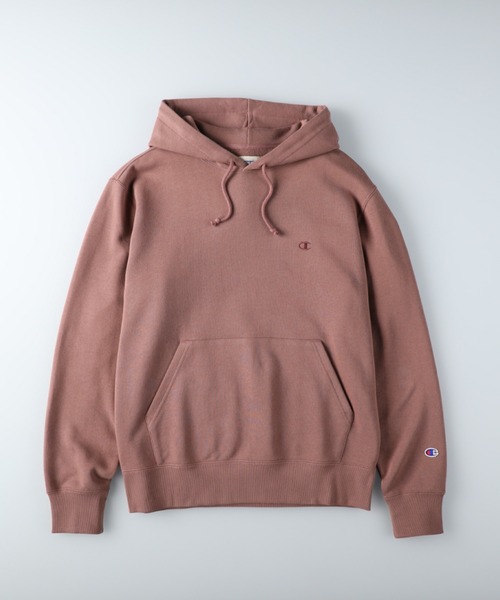 Champion(チャンピオン)の「【Champion】ムジパーカースウェット(スウェット・メンズ・ベージュ/パープル/ホワイト/グレー/ブラック/ロイヤルブルー/グリーン/オレンジ/オフホワイト/サックスブルー・S/M/XL/L)」の9枚目の写真