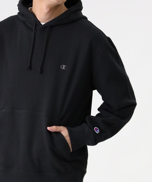 Champion(チャンピオン)の「【Champion】ムジパーカースウェット(スウェット・メンズ・ベージュ/パープル/ホワイト/グレー/ブラック/ロイヤルブルー/グリーン/オレンジ/オフホワイト/サックスブルー・S/M/XL/L)」の19枚目の写真