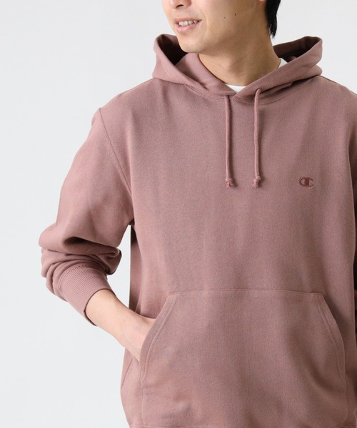 Champion(チャンピオン)の「【Champion】ムジパーカースウェット(スウェット・メンズ・ベージュ/パープル/ホワイト/グレー/ブラック/ロイヤルブルー/グリーン/オレンジ/オフホワイト/サックスブルー・S/M/XL/L)」の15枚目の写真