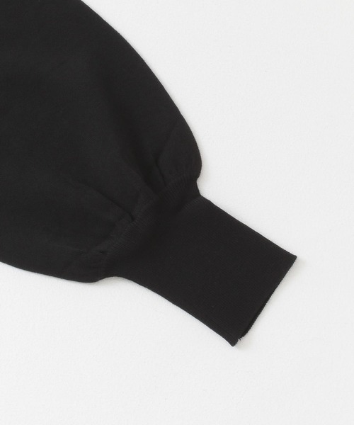 URBAN RESEARCH Sonny Label(アーバンリサーチサニーレーベル)の「ショルダーギャザーニットプルオーバー(ニット/セーター・レディース・オフホワイト/イエロー/ブラック・FREE)」の21枚目の写真