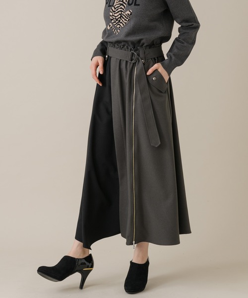 La SRIC（ラスリック）の「La SRIC サイドZIPデザインスカート