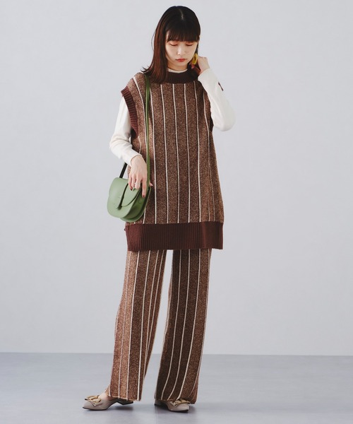 ORiental TRaffic（オリエンタルトラフィック）の「リボンモチーフパンプス/15309（パンプス・レディース・ベージュ/ブラック・33/34/35/36/37/38/39/40/41/42/43）」の8枚目の写真