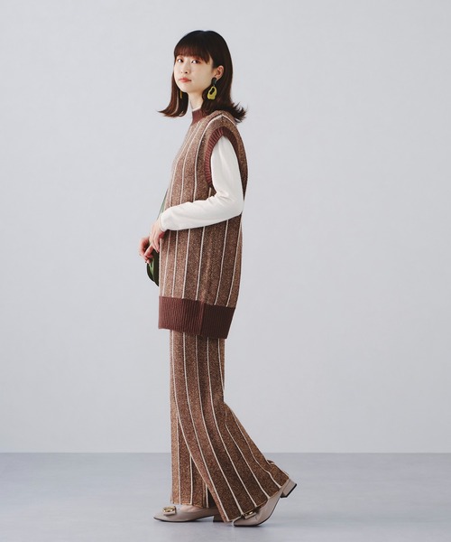 ORiental TRaffic（オリエンタルトラフィック）の「リボンモチーフパンプス/15309（パンプス・レディース・ベージュ/ブラック・33/34/35/36/37/38/39/40/41/42/43）」の9枚目の写真