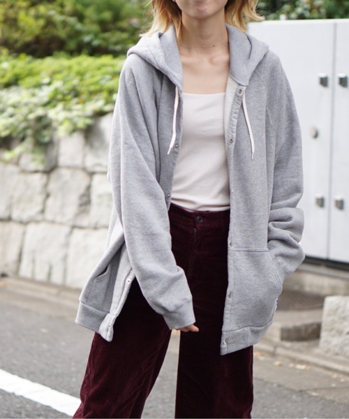 C.E.L.STORE(セルストア)の「GERRY COSBY/ジェリーコスビー 90S LOOPWHEEL SNAP HOODIE(パーカー・メンズ・ネイビー/ヘザーグレー/ブラック・LARGE/MEDIUM)」の15枚目の写真