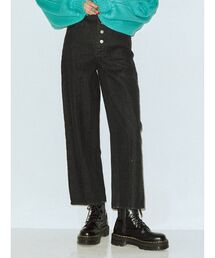 jouetie | ハイウエストボタンフライパンツ(デニムパンツ)