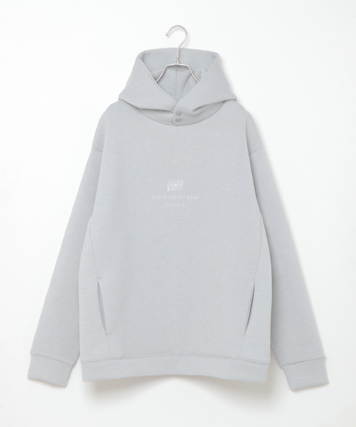 VENCEEXCHANGE(ヴァンスエクスチェンジ)の「【メディア紹介商品】【セットアップ可能】VISION STREET WEAR ダンボールフーディー /PK/SETUP/パーカ/(パーカー・メンズ・ブラック/グレー/ブルー・M/L)」の2枚目の写真