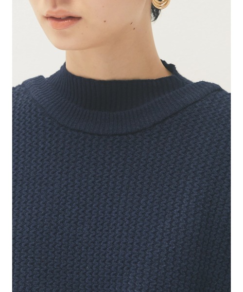 armonia（アルモニーア）の「armonia・ベストセットニットワンピース＊（ワンピース・レディース・ネイビー/キャメル/ベージュ・FREE）」の10枚目の写真