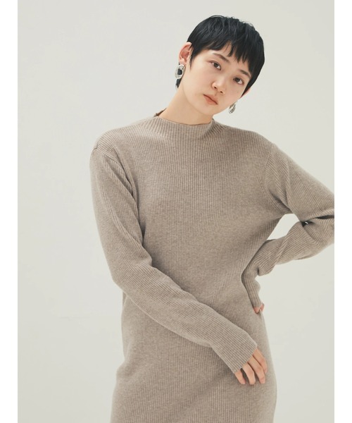 armonia（アルモニーア）の「armonia・ベストセットニットワンピース＊（ワンピース・レディース・ネイビー/キャメル/ベージュ・FREE）」の21枚目の写真