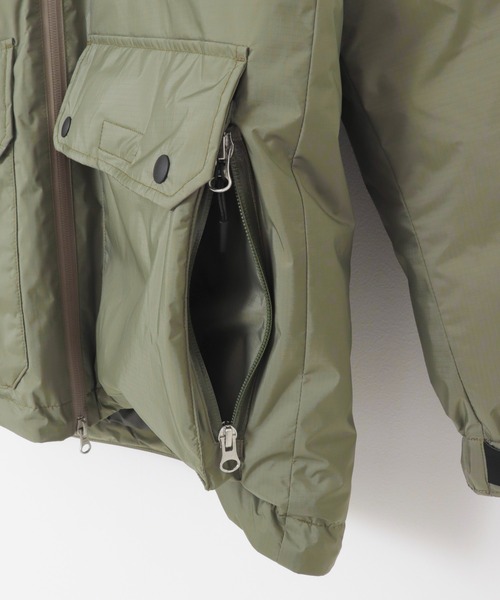 EKAL（エカル）の「『別注』NANGA×EKAL　AURORA DOWN JACKET（ダウンジャケット/コート・メンズ・ブラック/カーキ/ベージュ・SMALL/MEDIUM/LARGE）」の20枚目の写真