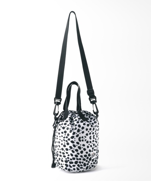 Spick & Span（スピックアンドスパン）の「【Drifter】DRAWSTRING POUCH / ショルダーバッグ◆（ショルダーバッグ・レディース・ホワイト/ブラック・FREE）」の6枚目の写真