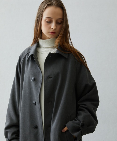 CLEL（クレイル）の「【CLEL】TR Loose Soutien Collar Coat