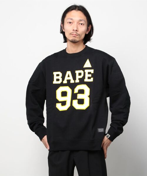 A BATHING APE(アベイシングエイプ)の「MILITARY PADDED RELAXED CREWNECK M(スウェット・メンズ・ブラック/グレー・SMALL/MEDIUM/X-LARGE/LARGE/XX-LARGE)」の11枚目の写真