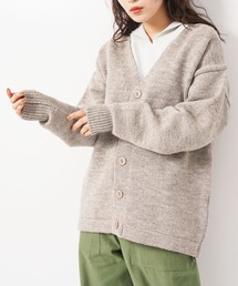 Plain Stitch V-Neck Cardigan