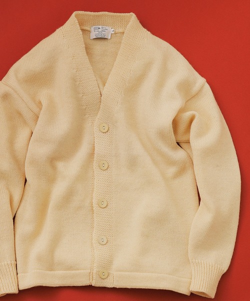 Kerrywoollenmills（ケリーウーレンミルズ）の「Plain Stitch V-Neck Cardigan（カーディガン/ボレロ・レディース・パープル系その他/オートミール/ブルー系その他/ホワイト系その他/ブラック系その他・36/38/40）」の21枚目の写真