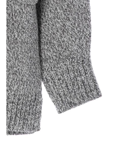 AMERICAN HOLIC（アメリカンホリック）の「レイヤード編み違いニットプルオーバー（ニット/セーター・レディース・モカ/杢グレー・M/L）」の12枚目の写真