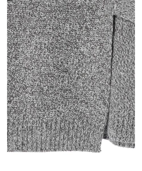 AMERICAN HOLIC（アメリカンホリック）の「レイヤード編み違いニットプルオーバー（ニット/セーター・レディース・モカ/杢グレー・M/L）」の11枚目の写真