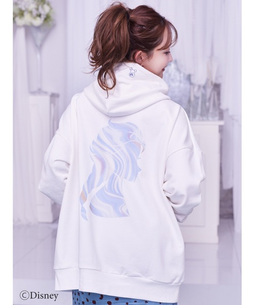 Maison de FLEUR(メゾンドフルール)の「Elsa/スウェットパーカー(パーカー・レディース・オフホワイト・FREE)」の2枚目の写真