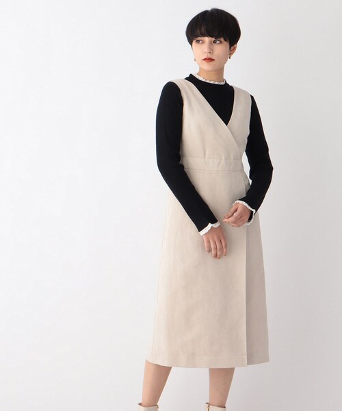 AG by aquagirl(エージーバイアクアガール)の「◆シンセティックスエードジャンスカ(スカート・レディース・ガンメタ/ベージュ・36/38)」の15枚目の写真