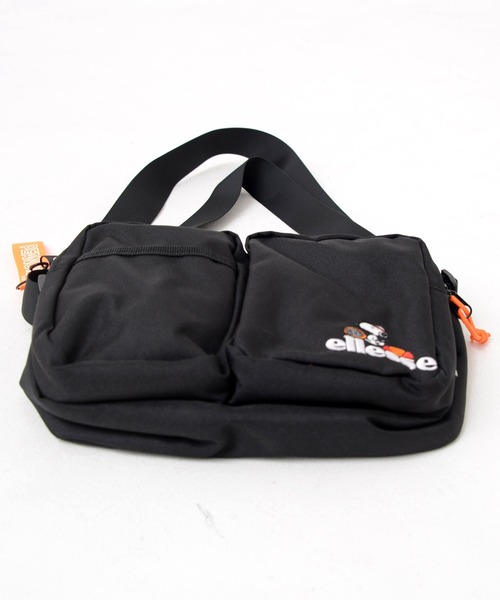 ellesse（エレッセ）の「【エレッセ×スヌーピー】スヌーピーコラボ ダブルポケット 横型 ショルダーバッグ（ショルダーバッグ・レディース・ネイビー/ベージュ/ブラック・FREE）」の18枚目の写真