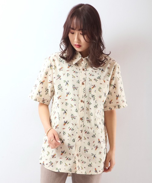 完売品！平野紫耀着用 power to the peopleシャツ Mサイズ POWER TO THE PEOPLE 総柄プリントシャツ（シャツ/ブラウス）｜POWER