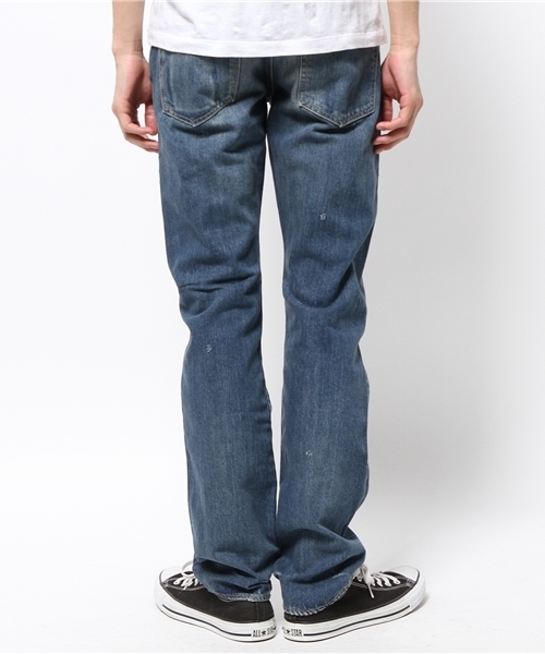 HYSTERIC GLAMOUR（ヒステリックグラマー）の「SP加工デニムリメイク スリムストレートPT（デニムパンツ・メンズ・インディゴブルー・32inch/29inch/31inch/28inch/34inch/30inch/36inch）」の15枚目の写真