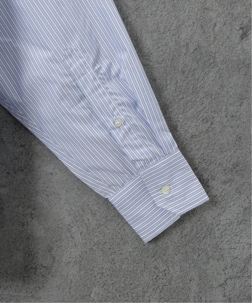 Jieda（ジエダ）の「【JIEDA / ジエダ】STRIPE ZIPBUTTON SHIRT（シャツ/ブラウス・メンズ・ブルー系その他・1）」の10枚目の写真