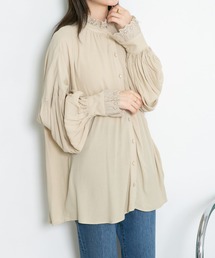 KBF | プチレースブラウス(シャツ/ブラウス)