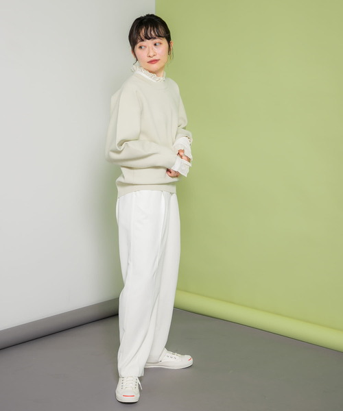 KBF（ケイビーエフ）の「プチレースブラウス（シャツ/ブラウス・レディース・ブラック/アイボリー/ベージュ・ONE）」の15枚目の写真