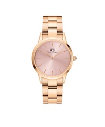 Daniel Wellington（ダニエルウェリントン）の「ICONIC LINK PINK 32mm（アナログ腕時計・メンズ）」