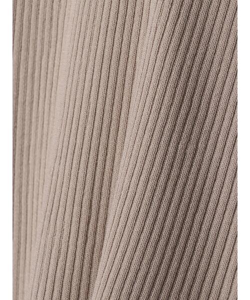 earth music&ecology（アースミュージックアンドエコロジー）の「パフスリーブニットプルオーバー*（ニット/セーター・レディース・ブラック/アイボリー/グレイッシュベージュ・FREE）」の22枚目の写真