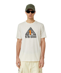 DIESEL | メンズ Tシャツ プリント サステナブル(Tシャツ/カットソー)