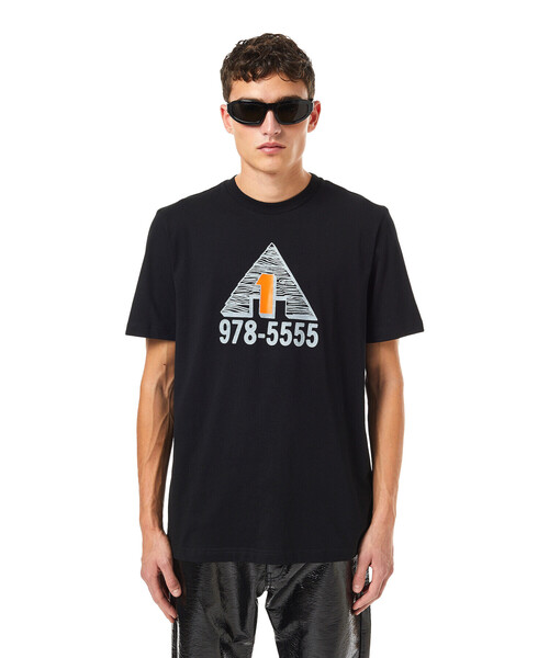 メンズ Tシャツ プリント サステナブル Tシャツ カットソー Diesel ディーゼル のファッション通販 Zozotown