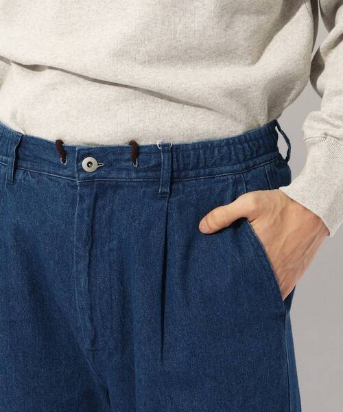 THE SHOP TK （ザ ショップ ティーケー ）の「◆デニムイージーパンツ（デニムパンツ・メンズ・ライトブルー/ブルー・02/03）」の9枚目の写真