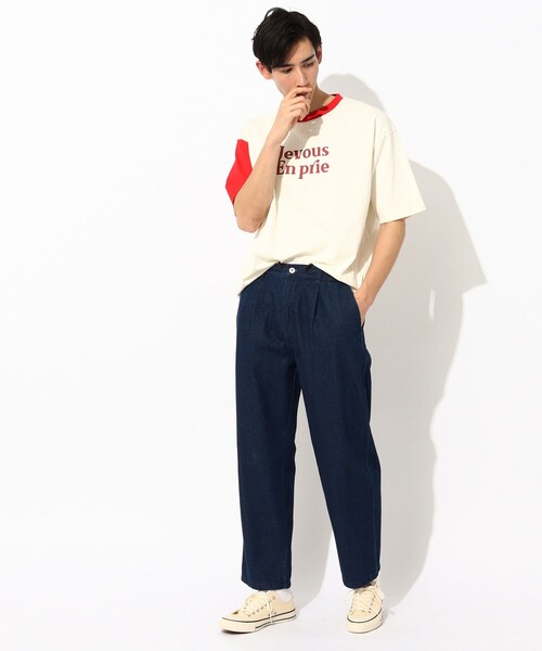 THE SHOP TK （ザ ショップ ティーケー ）の「◆デニムイージーパンツ（デニムパンツ・メンズ・ライトブルー/ブルー・02/03）」の14枚目の写真