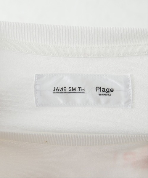Plage - プラージュ ジェーンスミス ロゴスウェット ホワイト Plage JANE SMITH ジェーンスミス SP ロゴスウェット