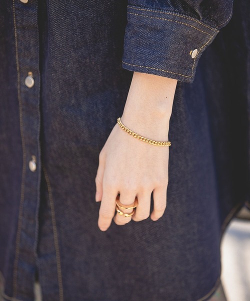 JEANASIS（ジーナシス）の「【SILVER】Kihei bracelet/272381（ブレスレット・レディース・シルバー/ゴールド・FREE）」の4枚目の写真