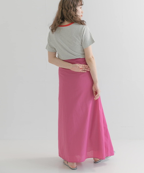 ITEMS URBANRESEARCH(アイテムズ アーバンリサーチ)の「『UR TECH Smart Linen Touch』リネンシャツワンピース(シャツワンピース・レディース・オフホワイト/ピンク/チャコールグレー・FREE)」の16枚目の写真