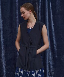 PUBLIC TOKYO | ダブルブレストベストジレ(その他アウター)