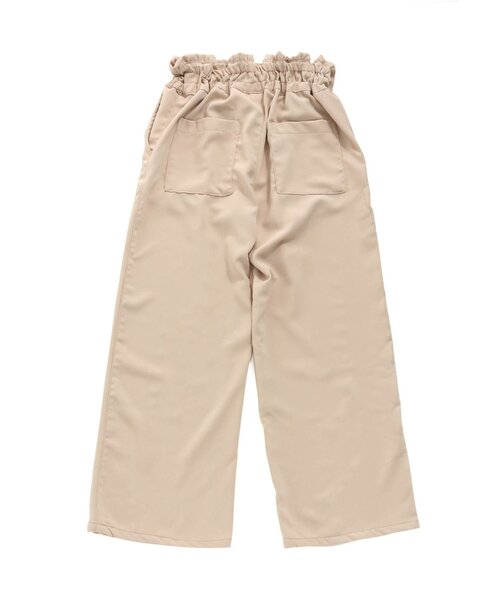 algy（アルジー）の「フロントジップワイドパンツ（その他パンツ・キッズ・ブラック/ベージュ/ミント・SMALL/MEDIUM/X-SMALL/XX-SMALL）」の4枚目の写真